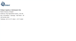 Desktop Screenshot of diskpel.com.br
