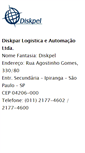 Mobile Screenshot of diskpel.com.br